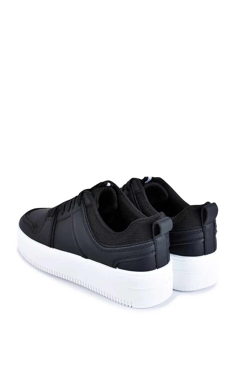 Mery Inmery Fekete Platformos Női Sneaker