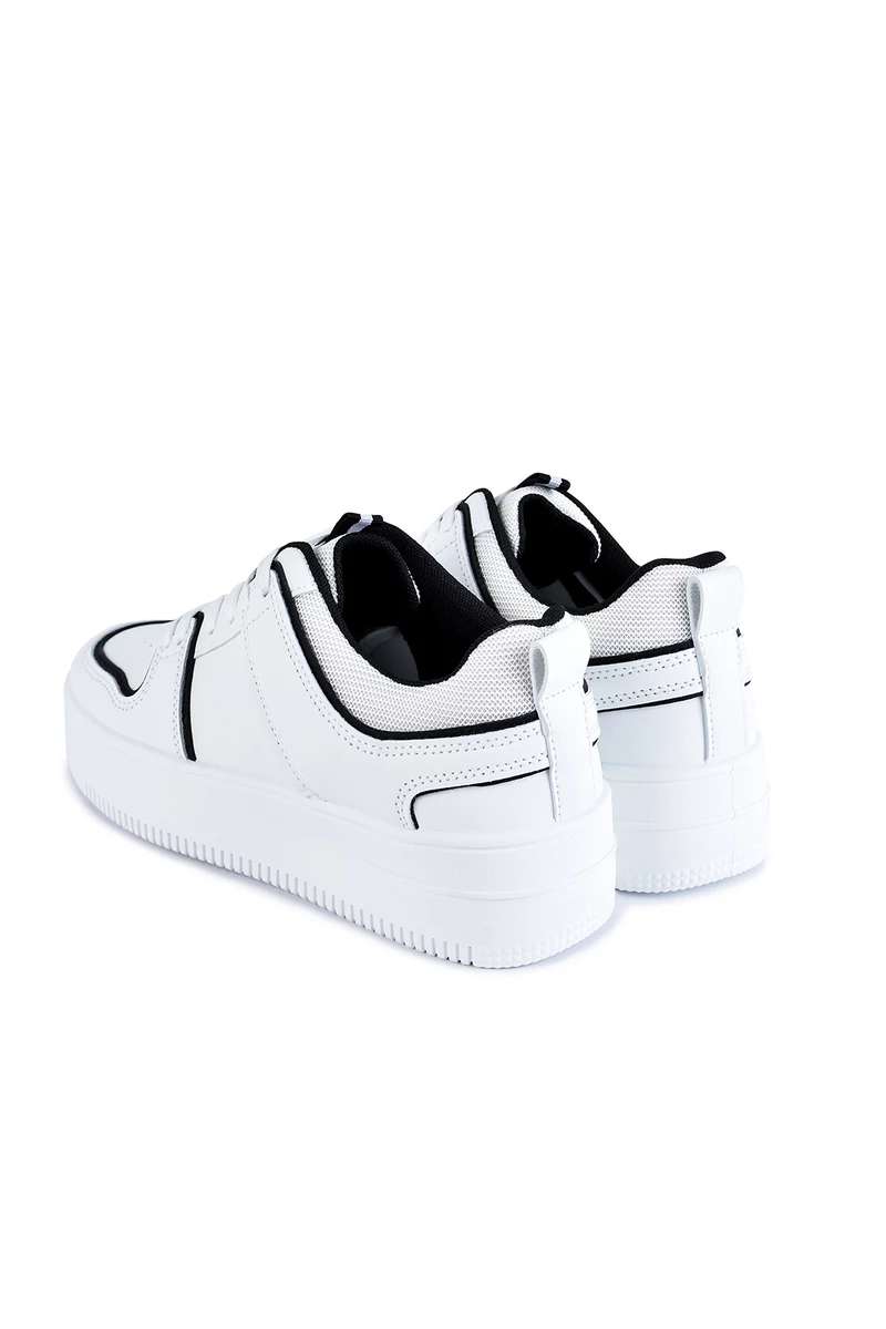Mery Inmery Fehér-Fekete Platformos Női Sneaker