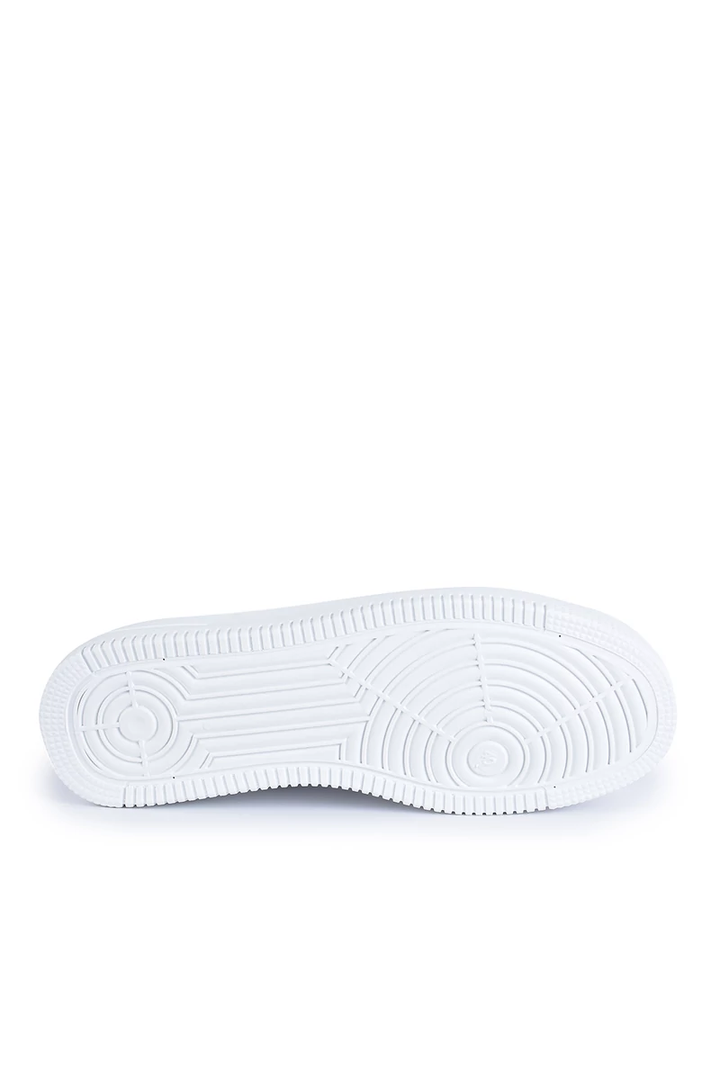 Mery Inmery Fehér-Zöld Platformos Női Sneaker