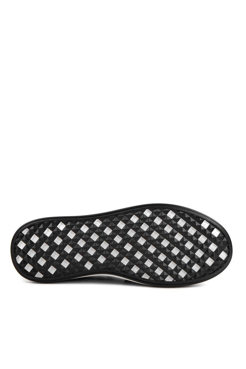 City Kiddy Fekete Női Műbőr Platform Talpú Slip-on 